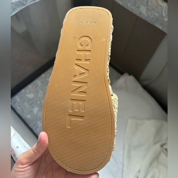 Chanel Beige Espadrilles size 35 - Picture 5 of 13
